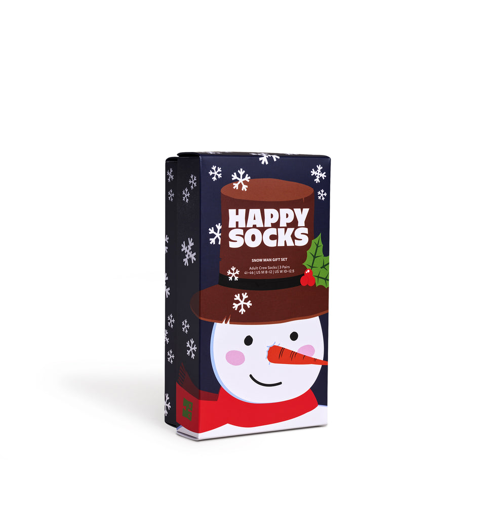Valokuva tuotteesta Sukat Happy Socks Holiday Navy 41-46 Lahjapakkaus 3 paria, kuuluu tuoteryhmään Asut asusteet.