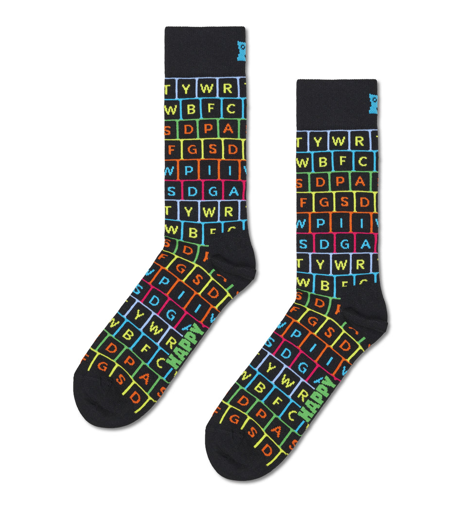 Valokuva tuotteesta Sukat Happy Socks 36-40 Keyboard, kuuluu tuoteryhmään Asut asusteet.