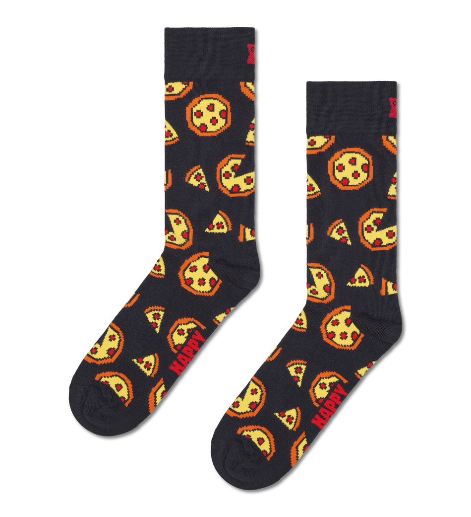 Valokuva tuotteesta Sukat Happy Socks 36-40 Pixelated Pizza, kuuluu tuoteryhmään Asut asusteet.