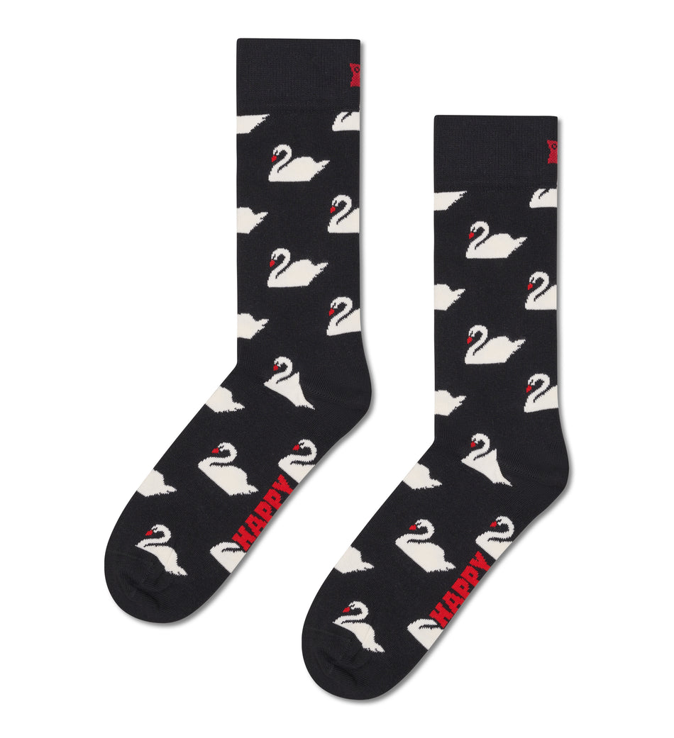 Valokuva tuotteesta Sukat Happy Socks 36-40 Swan, kuuluu tuoteryhmään Asut asusteet.