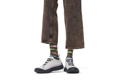 Sukat Happy Socks 41-46 Car Stripe