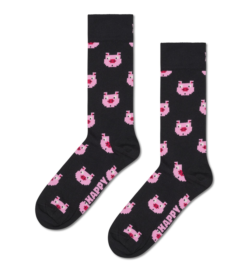Valokuva tuotteesta Sukat Happy Socks 36-40 Pig, kuuluu tuoteryhmään Asut asusteet.