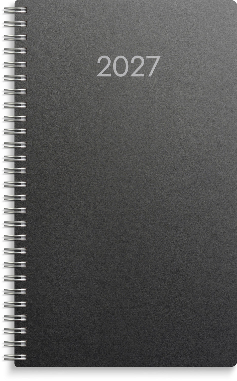 Valokuva tuotteesta 2-viikon pöytäkalenteri Eco 2027 musta, kuuluu tuoteryhmään Tasku- ja pöytäkalenterit.