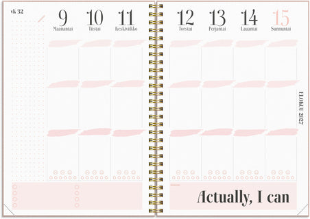 Life Planner Pink 2027