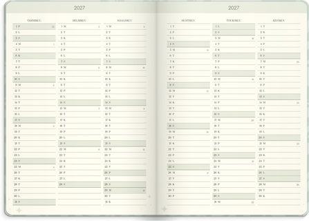 Life Planner Dream & Do 2027 päivätty