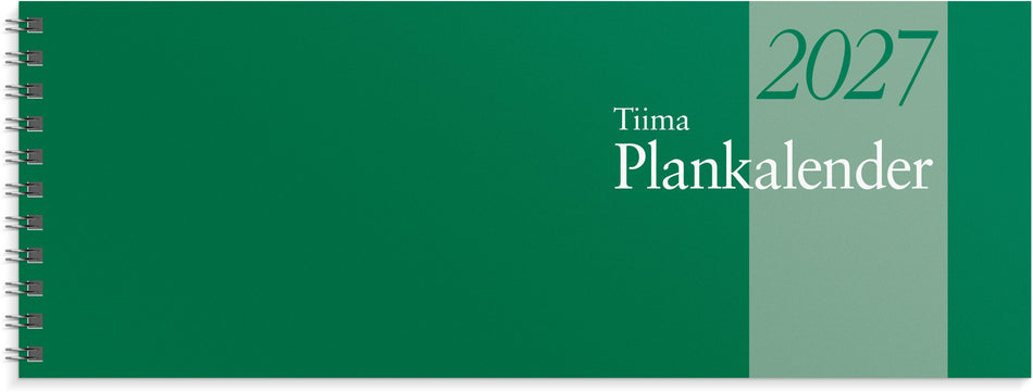 Valokuva tuotteesta Tiima Plankalender 2027, kuuluu tuoteryhmään Tasku- ja pöytäkalenterit.