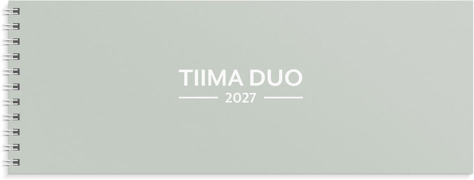 Valokuva tuotteesta Tiima Duo 2027, kuuluu tuoteryhmään Tasku- ja pöytäkalenterit.