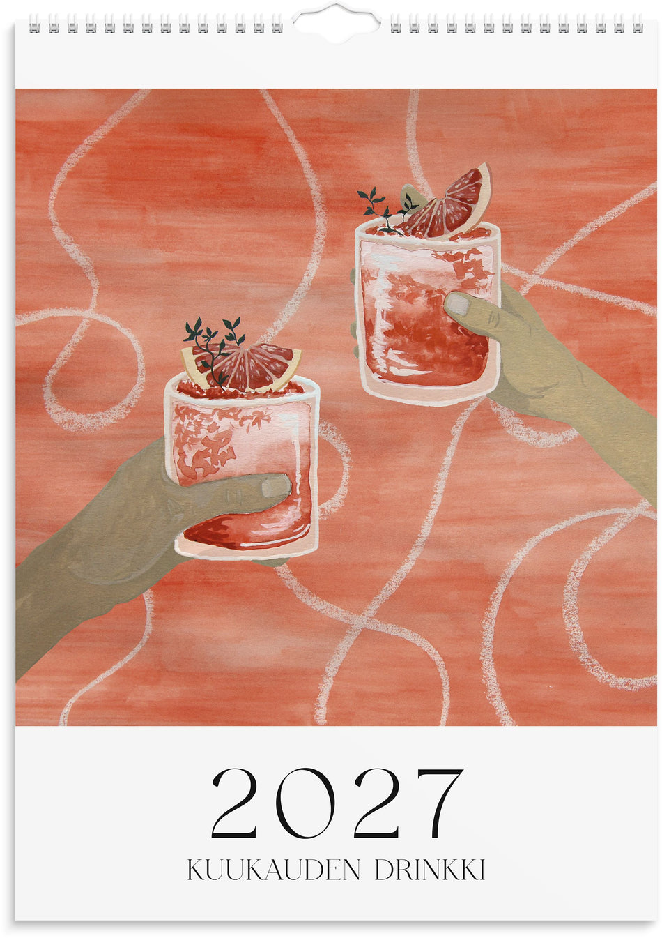Valokuva tuotteesta Drinkkijulisteet 2027, kuuluu tuoteryhmään Seinäkalenterit.