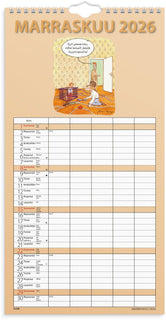 Perhekalenteri Hauska 2026-2027 (lukuvuosikalenteri)