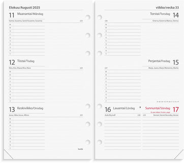Regent kalenteripaketti 18 kk 2025-2026 (lukuvuosikalenteri)