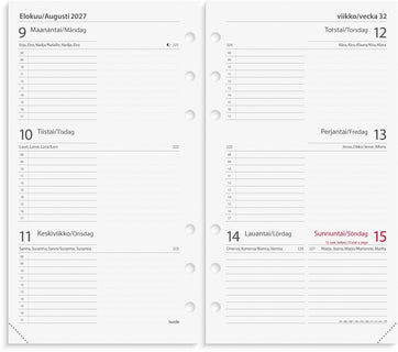 Regent kalenteripaketti 18 kk 2026-2027 (lukuvuosikalenteri)