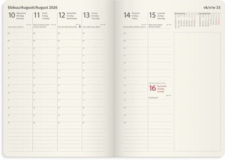 Business Forma Deluxe oranssi 2026