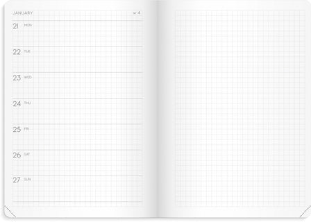 Calendar 2027 Masume A5 2027