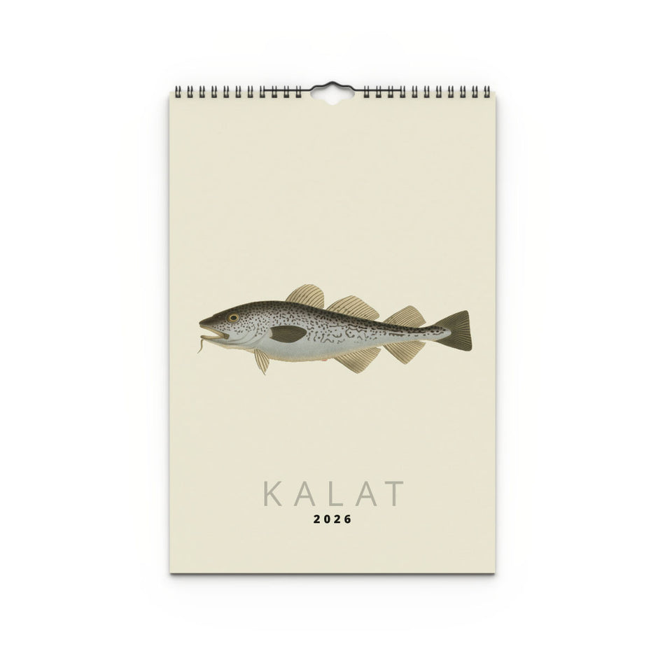 Valokuva tuotteesta Seinäkalenteri 2026 ART COLLECTION Kalat 23x34, kuuluu tuoteryhmään Seinäkalenterit.