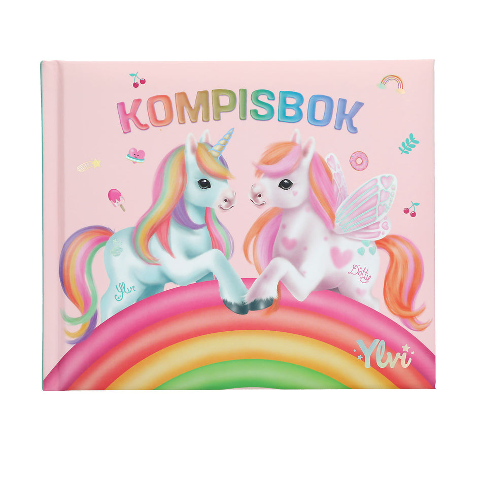 Valokuva kirjasta  Ylvi Kompisbok SE, kuuluu tuoteryhmään Väritys-puuhakirjat.