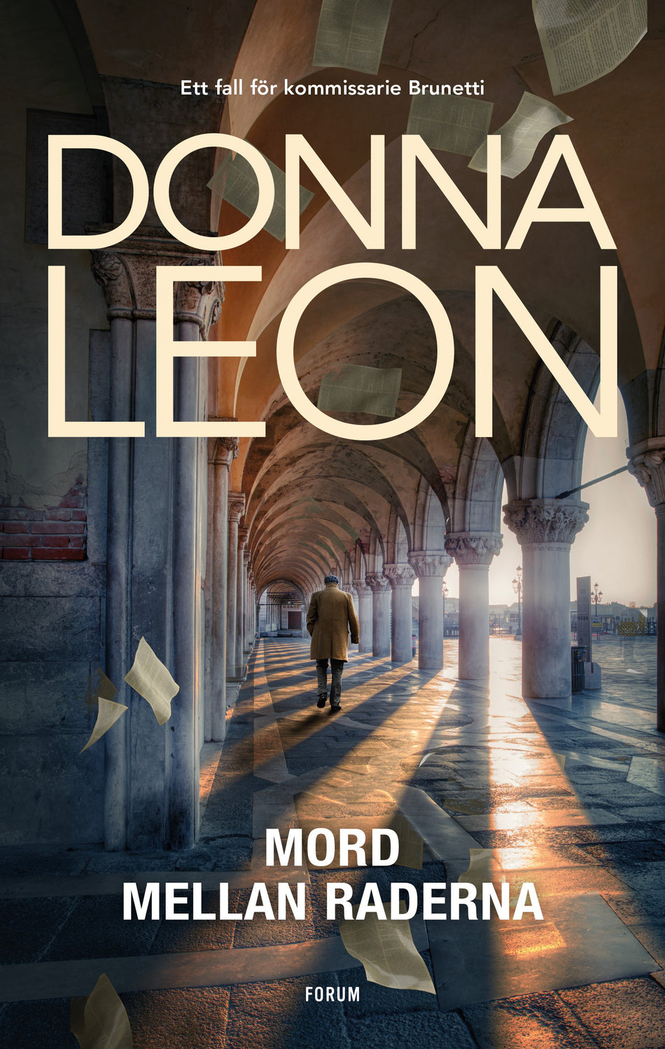 Valokuva kirjasta Donna Leon Mord mellan raderna, kuuluu tuoteryhmään Ruots kaunokirjat.