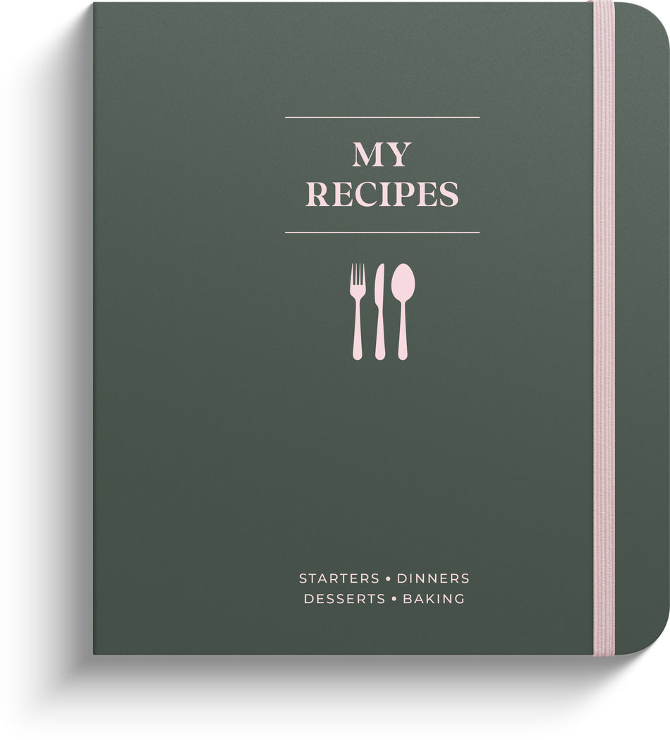 Valokuva tuotteesta Reseptikirja My recipes Burde, kuuluu tuoteryhmään Muistikirjat.