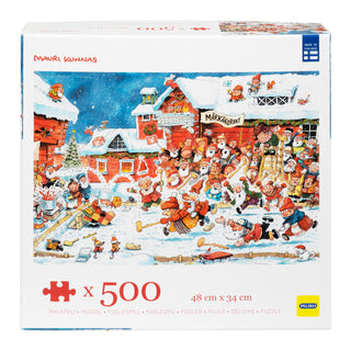 Palapeli 500 palaa Mauri Kunnas Joulu