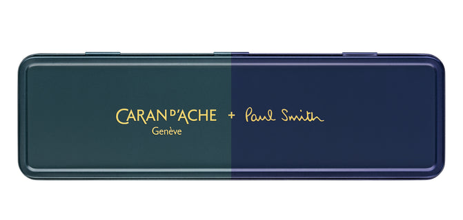 Kuulakärkikynä Paul Smith racing green / navy Caran d'Ache