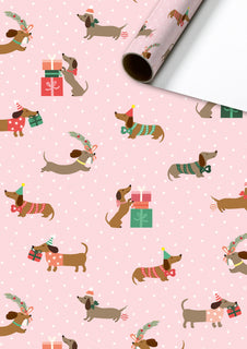 Lahjapaperi 70x300cm Joulun söpöläiset