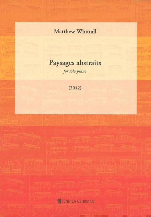 Paysages abstraits