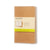 Moleskine Plain Cahier Pocket - Kraft Cover (3 Set)