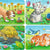 Tuotteen Palapeli 2/4/6/8 palaa Cute Pets pikkukuva 2