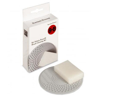 Siveltimien puhdistussetti saippua ja alusta Borciani e Bonazzi