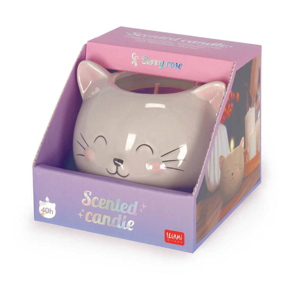 Valokuva tuotteesta Tuoksukynttilä Kitty Legami, kuuluu tuoteryhmään Sesonkituotteet.