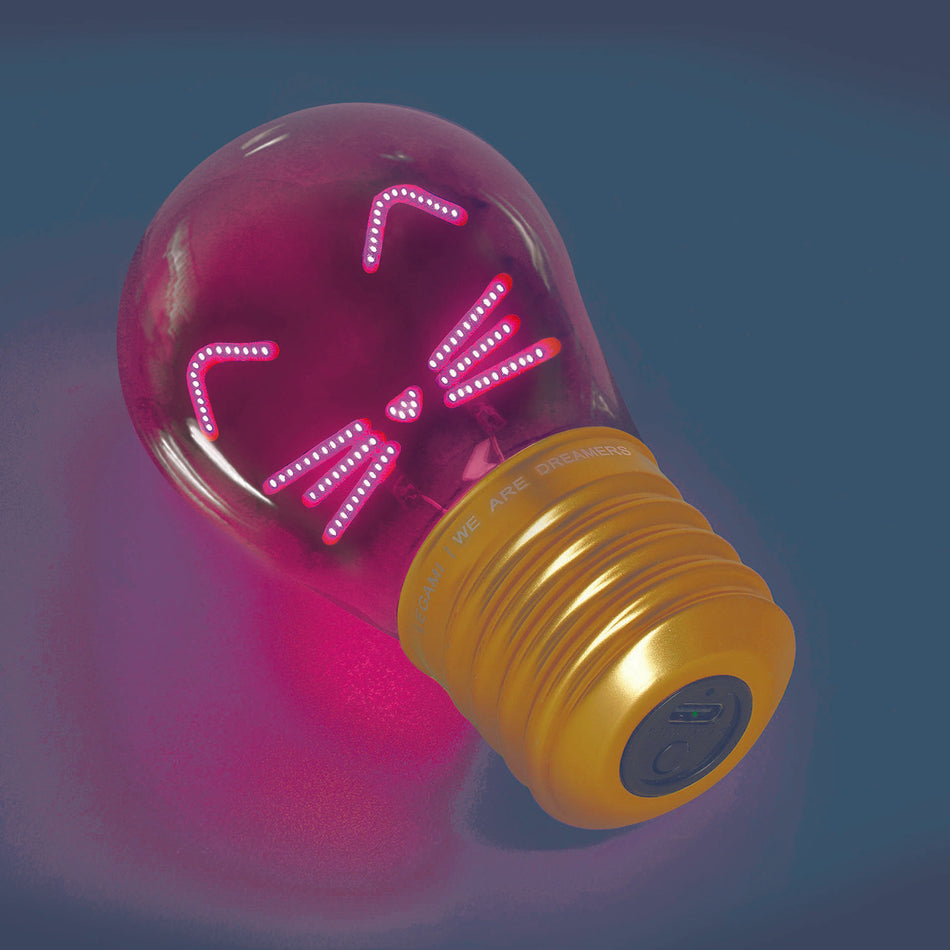 Valokuva tuotteesta Pöytälamppu Bulb Fiction Kitty Legami, kuuluu tuoteryhmään Sesonkituotteet.