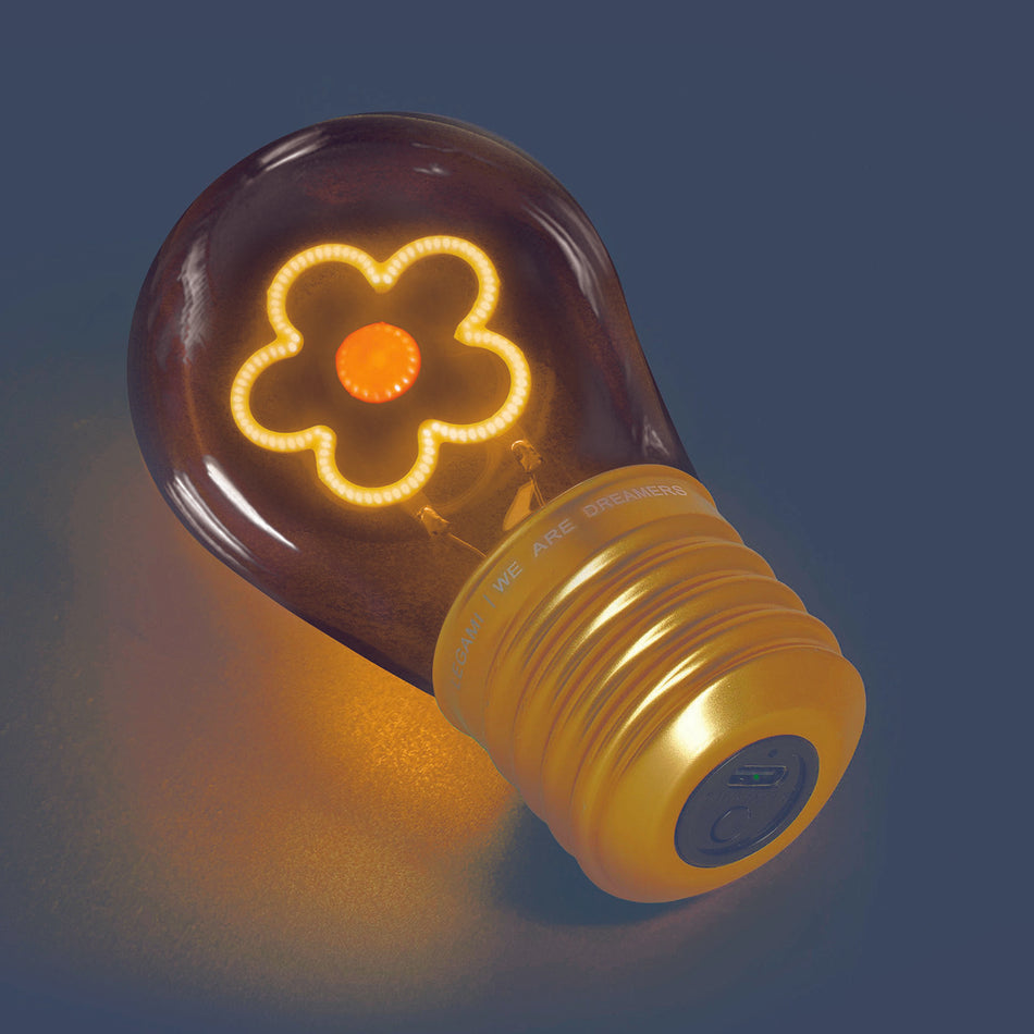 Valokuva tuotteesta Pöytälamppu Bulb Fiction Daisy Legami, kuuluu tuoteryhmään Sesonkituotteet.