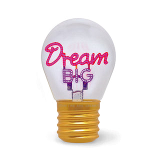 Pöytälamppu Bulb Fiction Dream Big Legami