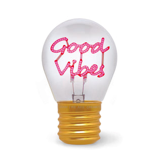 Pöytälamppu Bulb Fiction Good Vibes Legami