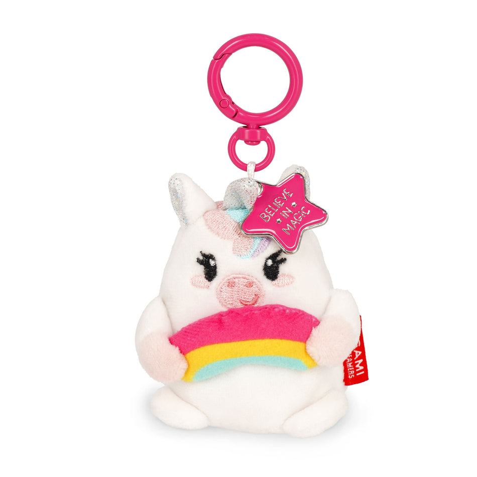 Valokuva tuotteesta Pehmoavaimenperä Super Soft Tiny Unicorn Legami, kuuluu tuoteryhmään Asut asusteet.