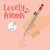 Tuotteen Geelikynä nalle Lovely Friends Legami pikkukuva 3