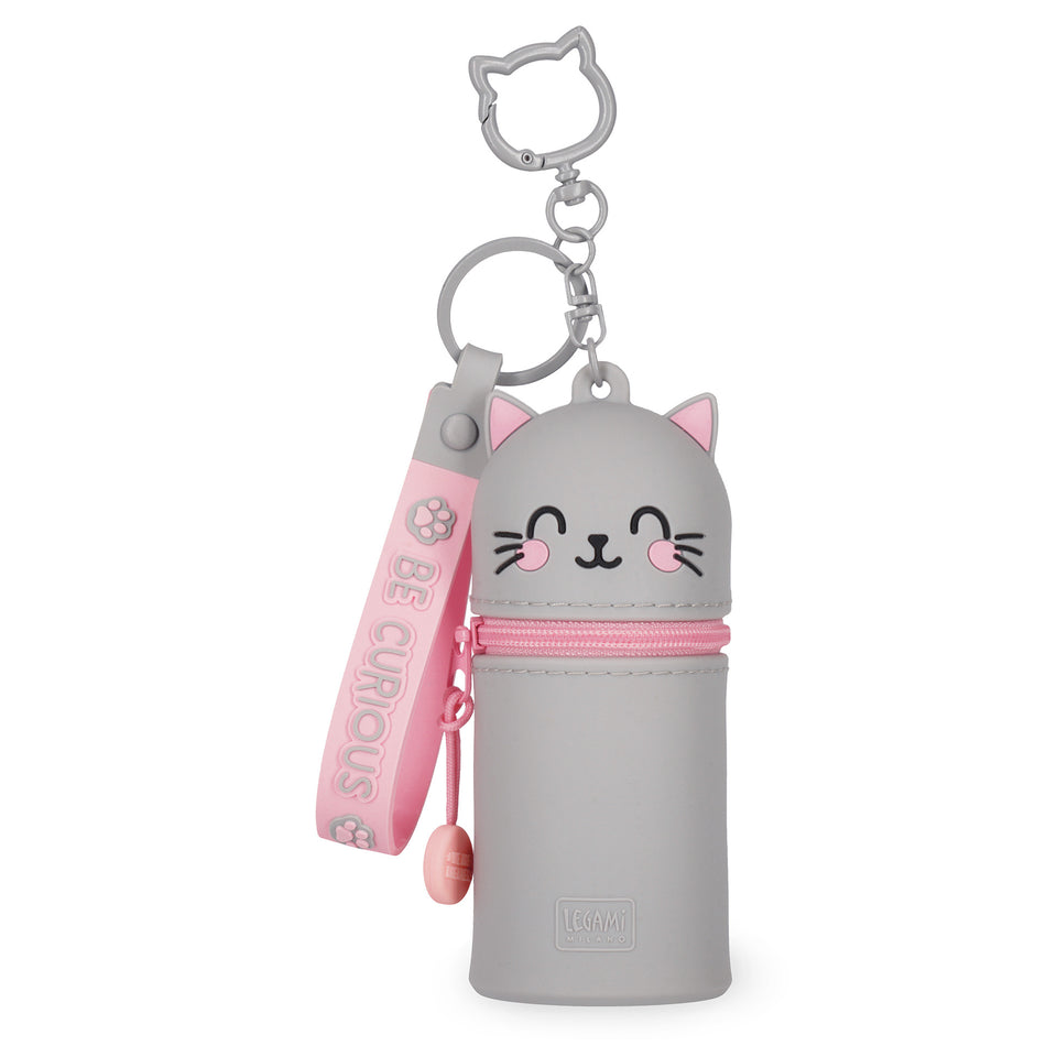 Valokuva tuotteesta Avaimenperä/kolikkokukkaro Kissa Kawaii Legami, kuuluu tuoteryhmään Asut asusteet.