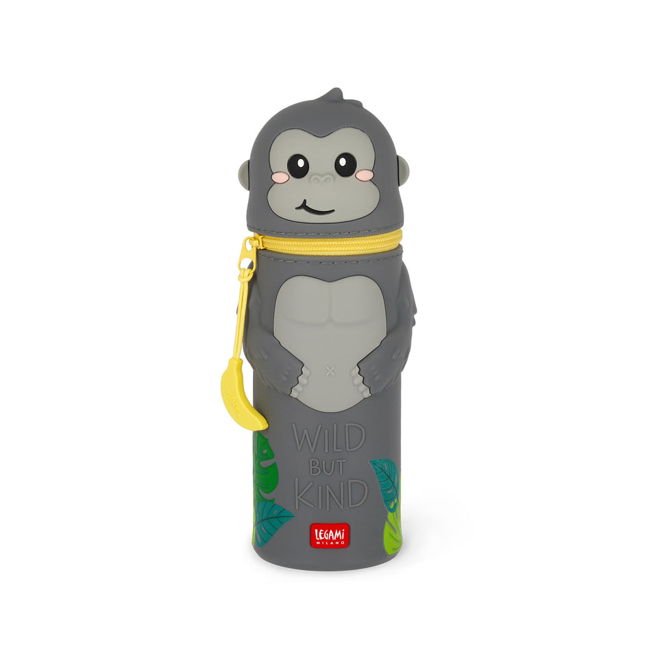 Valokuva tuotteesta Penaali Gorilla Kawaii Legami, kuuluu tuoteryhmään Kynäkotelot.