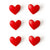 Tuotteen PUSSINSULKIJA 4 KPL HEART LEGAMI pikkukuva 3