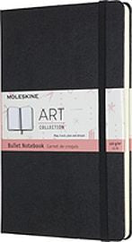 Valokuva tuotteesta Muistikirja Moleskine Art Bullet Notebook Large Black 13x21cm, pistesivut musta, kuuluu tuoteryhmään Muistikirjat.