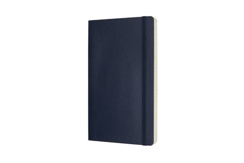 Moleskine Sapphire Blue Large Ruled Notebook Soft