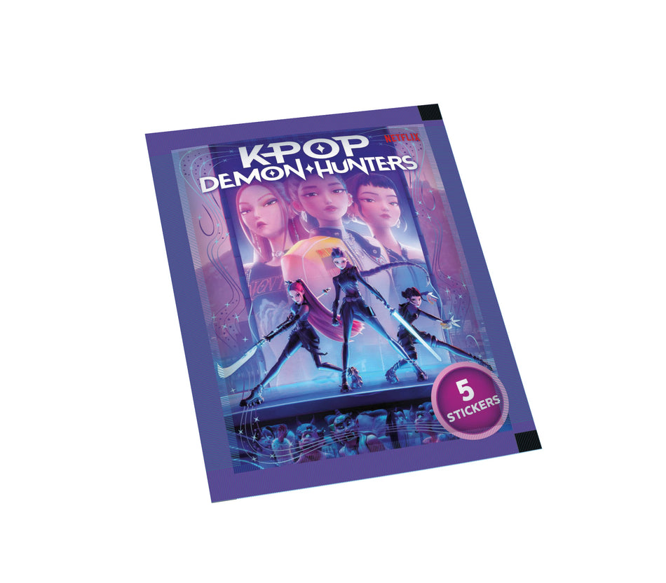 Valokuva tuotteesta Tarrat KPOP Demon Hunters lajitelma, kuuluu tuoteryhmään Lasten askartelu  ja piirustus.