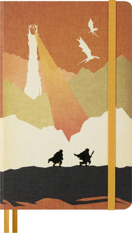 Valokuva tuotteesta Muistikirja Moleskine LOTR Large viivasivut Frodo ja Sam, kuuluu tuoteryhmään Muistikirjat.