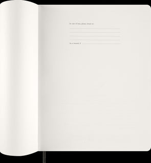 Kalenteri Moleskine 2026 12kk  Essential Planner XXL musta