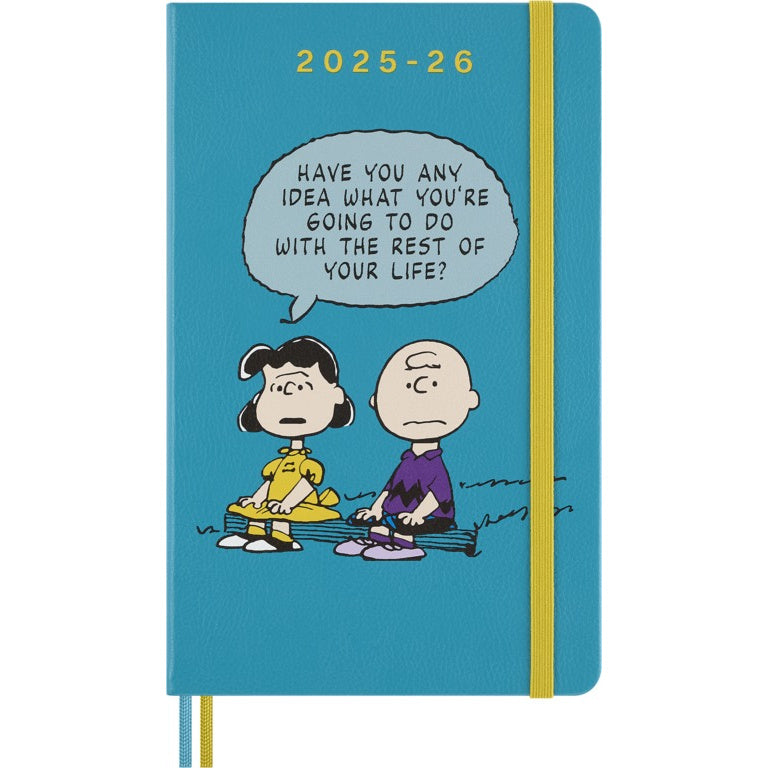 Valokuva tuotteesta Kalenteri Moleskine Peanuts 2025-2026 18kk Weekly Large kovak., kuuluu tuoteryhmään Lukuvuosikalenterit.
