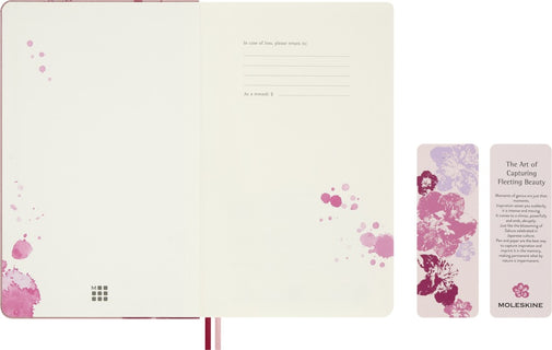 Lukuvuosikalenteri 26-27 18kk viikko Large Sakura kovak. Moleskine