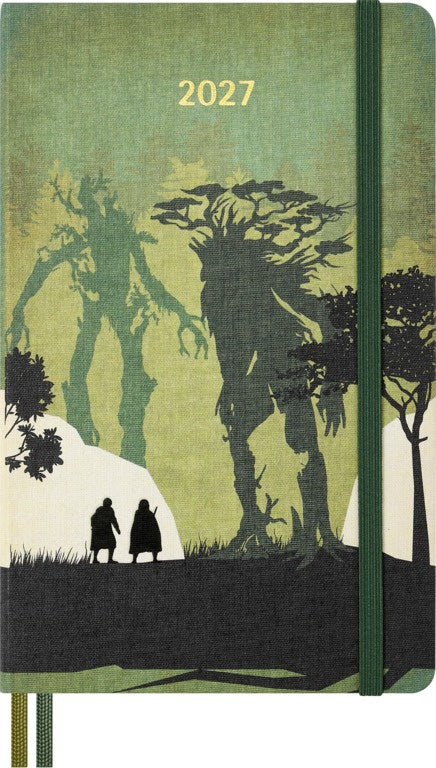 Valokuva tuotteesta Kalenteri 2027 12kk päivänäkymä Moleskine LOTR Large kovak., kuuluu tuoteryhmään Tasku- ja pöytäkalenterit.