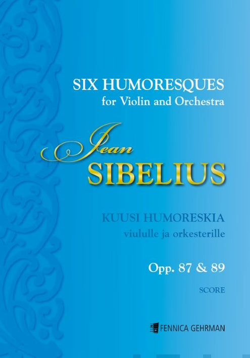 Six Humoresques / Kuusi humoreskia op. 87 & 89 Urtext Score
