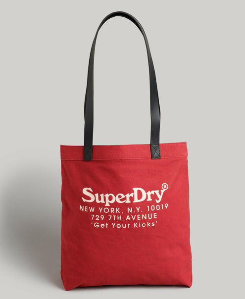 Kassi Superdry  Vintage Graphic Shopper punainen