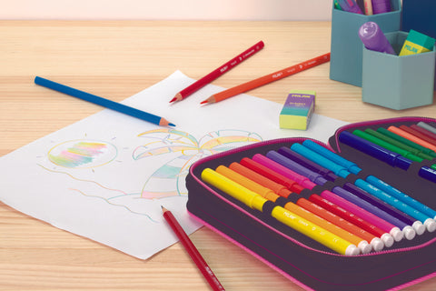 Penaali täytetty Milan Sunset vaaleanpunainen