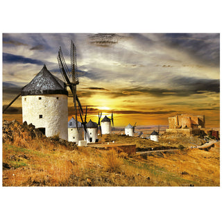 Palapeli 1500 palaa Wind Mills, Consuegra